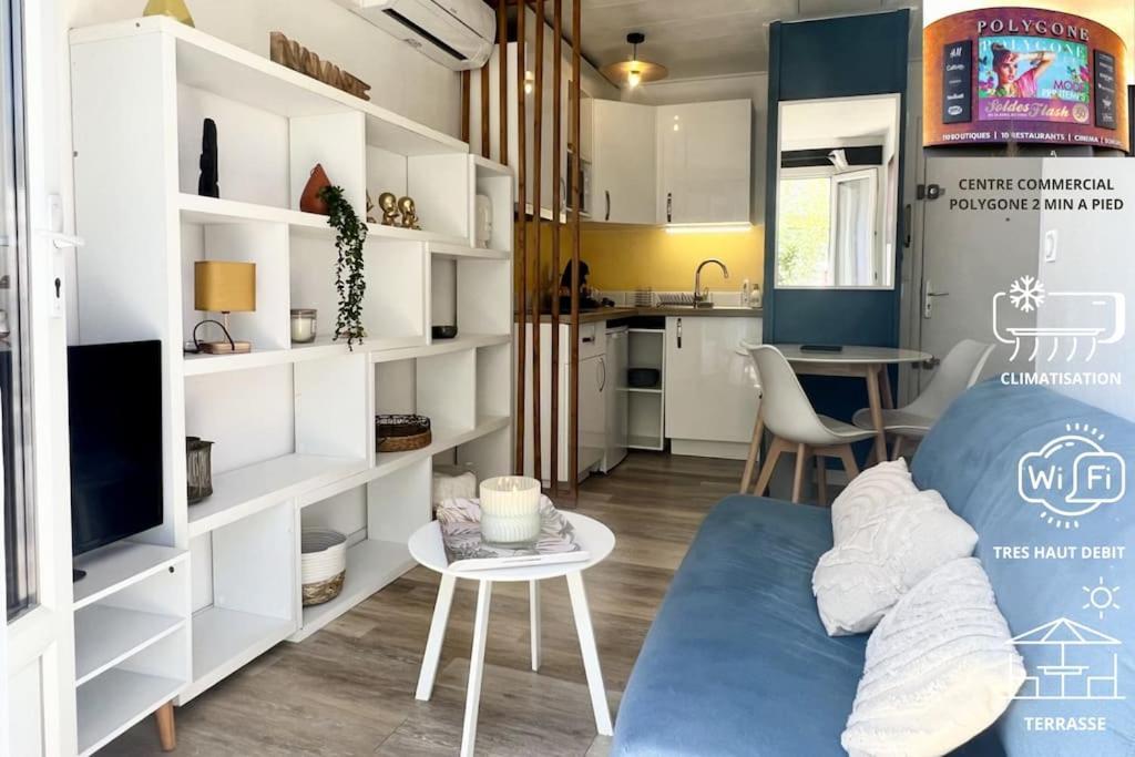 Le Tropico - Clim - Terrasse - Proche Polygone Apartment Безие Екстериор снимка